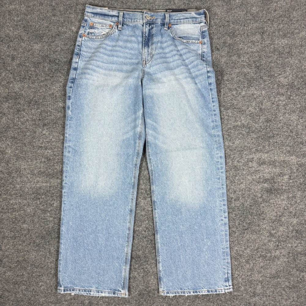 American Eagle Stovepipe Strigid High Rise Jeans Womens 10 Blue Cotton Denim NWT